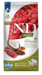 N&D GF Quinoa Dog Adult M/L Skin&Coat Duck