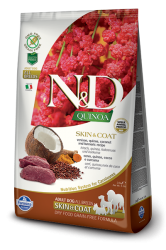 N&D GF Quinoa Dog Skin&Coat Venison