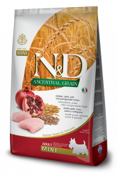 N&D Low Grain Dog Adult Mini Chicken & Pomegranate_pytel