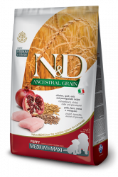 N&D Low Grain Dog Puppy M&L Chicken & Pomegranate_pytel
