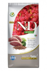 N&D GF Quinoa Cat Neutered Duck&Broccol...