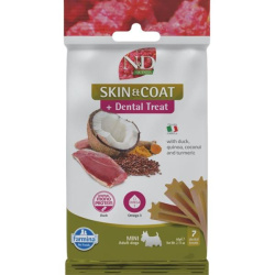 N&D Quinoa Dog Dental Snack Skin & Coat...