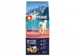ONTARIO Adult Large Fish & Rice 