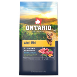 Ontario Adult Mini Lamb & Brown Rice 