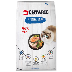 Ontario Cat Longhair Duck&Salmon
