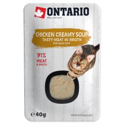 Ontario Cat Soup Chicken & Cheese with rice 