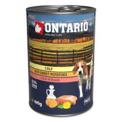 ONTARIO Dog Calf, Sweet potato, Dandelion and Linseed Oil 
