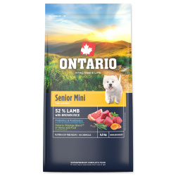 Ontario Senior Mini Lamb & Brown Rice 