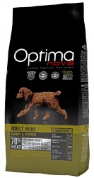 OPTIMAnova Dog Adult Mini Digestion Grain Free Rabbit 