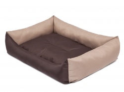 Pelech Eco Dog Bed hnědo/béžový 