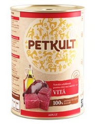 PETKULT Dog konzerva Adult Beef 400g