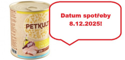 Petkult Dog konzerva Junior Chicken  6x800g