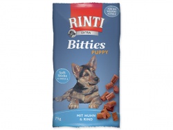 Pochoutka RintiExtra Bitties Puppy kuře+hovězí 75g