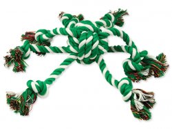 Přetahovadlo Dog Fantasy chobotnice zeleno-bílá...