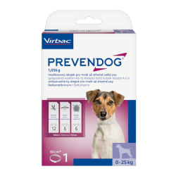 Prevendog antiparazitní obojek do 25kg, 60cm
