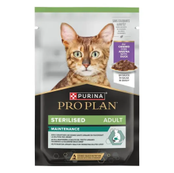 Pro Plan Cat Kapsička Sterilised kachna ve šťávě 