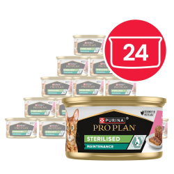 Pro Plan Konzerva Cat Sterilised Tuna & Salmon
