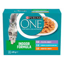 Purina One kapsičky Indoor Minifiletky 