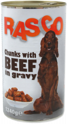 Rasco Dog konzerva hovězí