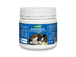 Roboran H pro černé a bílé psy 200g 