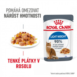 Royal Canin Cat Light Weight Jelly 
