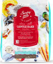 SundayPets Dog Gentle Bake Hoki Adult Small/Med...