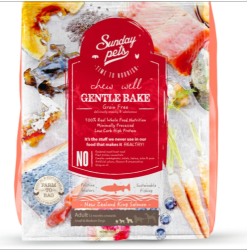 SundayPets Dog Gentle Bake Salmon Adult Small/M...