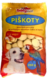 Tobby piškoty pro zvířata 250g