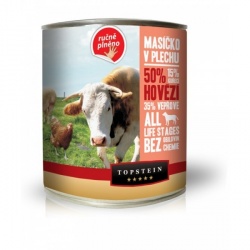 Topstein Konzerva Masíčko v plechu hovězí 850g