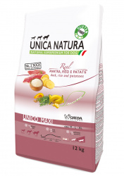 Unica Natura Dog Unico Maxi Duck, rice and pota...