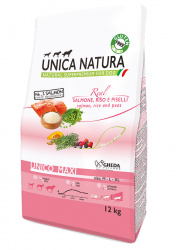 Unica Natura Dog Unico Maxi Salmon, rice and peas