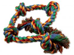 Uzel bavlněný 5 knotů 95cm