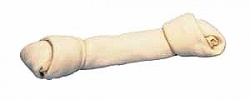 Uzel bílý z buvolí kůže 10cm, balení 10 ks