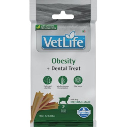 Vet Life Dog Dental Snack Obesity Adult Medium&...