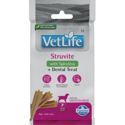 Vet Life Dog Dental Snack Struvite Adult Medium...