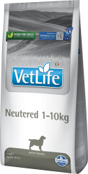 Vet Life Dog Natural Neutered 1-10kg