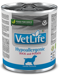 Vet Life Natural Dog Hypoalergenic Duck & Potato_new