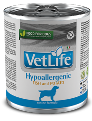 Vet Life Natural Dog Hypoallergenic Fish & ...