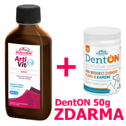 Vitar Artivit sirup 200ml + DentOn 50g