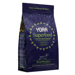 Yora granule z hmyzu Superfood Adult Small Breeds 
