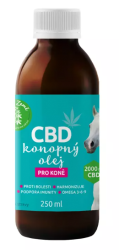 Zelená Země CBD olej 2000mg pro koně 