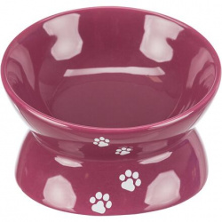 Trixie Keramická miska ergonomická vínová